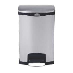 Slim Jim Step-On in acciaio inox – Rubbermaid